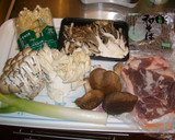 ヘルシー！きのこ鍋　　蕎麦仕立て作り方1写真