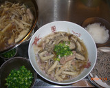 ヘルシー！きのこ鍋　　蕎麦仕立て作り方6写真