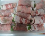 長芋と青じその豚肉巻き☆作り方3写真