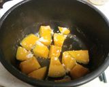 炊飯器で♪塩麹だけでかぼちゃの煮物　作り方2写真