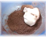 米粉入りロールケーキ～寅年Ｖｅｒ.～作り方2写真