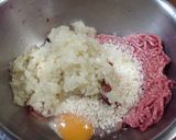 やき肉ハンバーグ作り方2写真