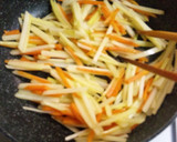 大根の皮様　きんぴら大根作り方3写真