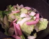 おもち消費に！白菜のもちクリーム煮作り方3写真