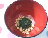 揚げ玉・青海苔入り❤キャベツの味噌汁作り方2写真