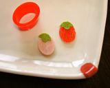 ＊キャラ弁＊　いちごのお弁当♪作り方2写真