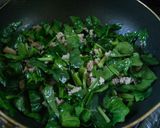 ほうれん草のササッ♪と３色丼作り方1写真