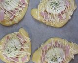 ハムマヨ♪まるごとゆで卵パン作り方10写真