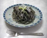 黒ゴマパスタ♪作り方4写真