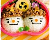 ＊キャラ弁おかず＊　葉っぱ付き薔薇✿作り方4写真