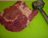 アボカドで食べる豚！作り方1写真