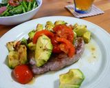 アボカドで食べる豚！作り方6写真