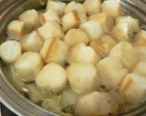 つゆまでいただく…白菜と麩の優しい煮物作り方4写真