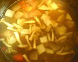 おさかなのソーセージのとろみ野菜スープ♪作り方3写真