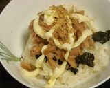 ツナマヨネーズ甘辛丼作り方4写真