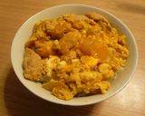 簡単にできちゃう☆鶏ささみ親子丼作り方4写真