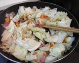 野菜たっぷりタラの中華丼作り方6写真