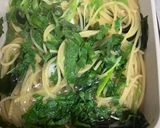 大葉とネギの和風パスタ作り方3写真