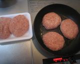うちの、でっかい豚ハンバーグ。作り方4写真
