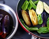 毎日食べたいお惣菜～ナスの焼きびたし☆作り方2写真