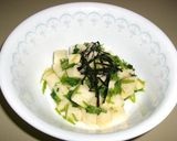 ♪　山芋と三つ葉のわさび醤油和え　♪作り方3写真