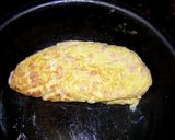 ハム入りオムレツ、生トマトソース作り方4写真