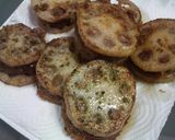 生姜風味つくねの蓮根はさみ揚げ作り方4写真
