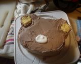リラックマ ケーキ作り方8写真