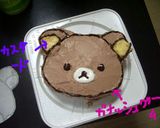 リラックマ ケーキ作り方9写真
