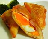 目玉焼き♡トースト作り方4写真