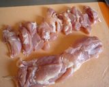 鶏ごぼう昆布巻き作り方3写真