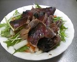 男の料理 ゆずぽんでカツオのたたきサラダ作り方3写真