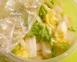 おさかなのソーセージと白菜のポン酢和え作り方1写真