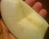 我が家のりんごの飾り切り作り方1写真