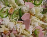 はんぺんと桜えびの彩り焼き作り方2写真