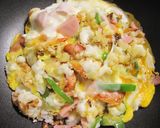 はんぺんと桜えびの彩り焼き作り方4写真
