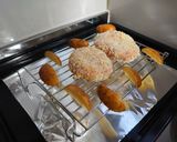 太らない!裏月見メンチカツフォカッチャ作り方7写真