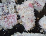 あら、マグロで和製フレンチ風パン粉焼き作り方3写真