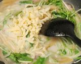 簡単茅乃舎クリームスープパスタ☆簡単昼食作り方2写真