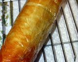 ホットケーキMIXと安納芋のロールケーキ作り方6写真