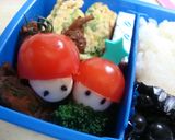 お弁当に♪プリティー赤ヘル作り方4写真