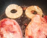 実家の味★　パインの乗った ハムステーキ作り方4写真