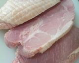 実家の味★　パインの乗った ハムステーキ作り方1写真