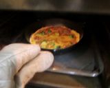 オーブンで簡単＜きんぴらの卵焼き＞♪作り方3写真