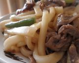コクうま～い♪焼き（肉？）うどん作り方4写真