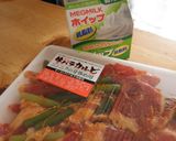 コクうま～い♪焼き（肉？）うどん作り方6写真