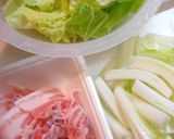 ✿豚バラ肉と白菜のコチュジャン味噌炒め✿作り方2写真