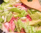 ✿豚バラ肉と白菜のコチュジャン味噌炒め✿作り方4写真