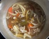 即席カレーうどん。作り方3写真