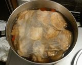 ぷるぷる柔らか＊豚の角煮+大根＊作り方5写真